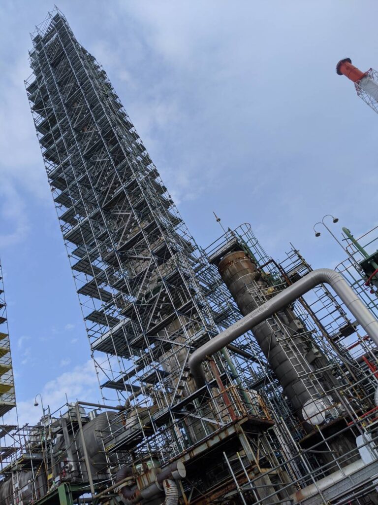 三重県 四日市市 プラント工事 足場工事 鳶工事 重量工事 機械器具設置工事 土木工事 建設会社